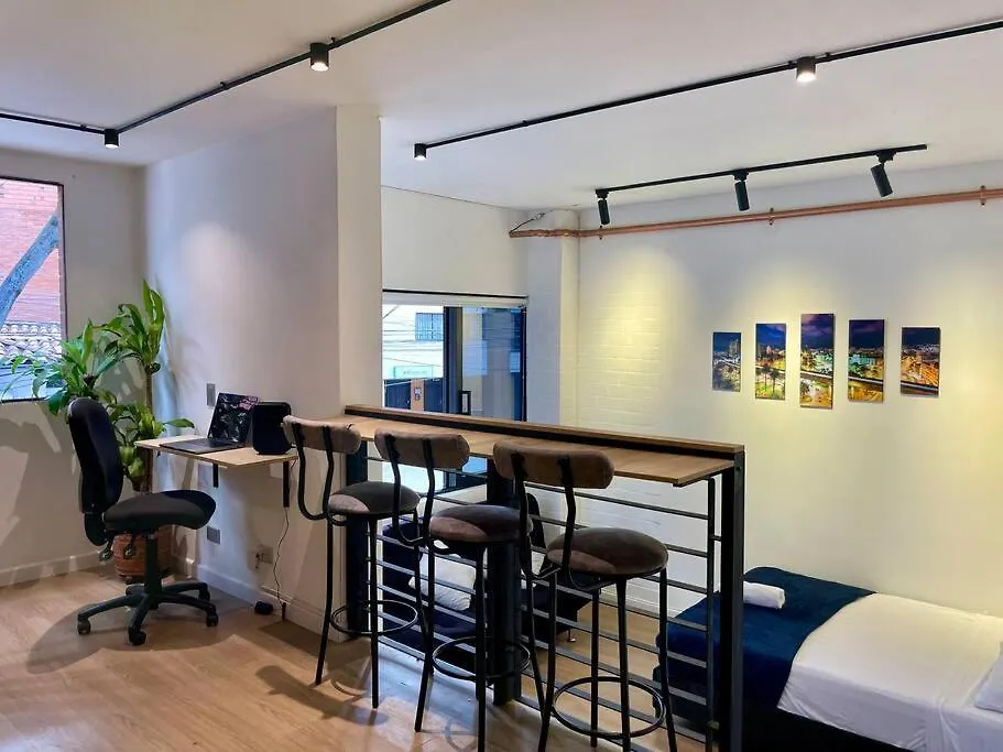 Apartmán Descubre El Encanto Del Barrio Laureles Medellín 0*,